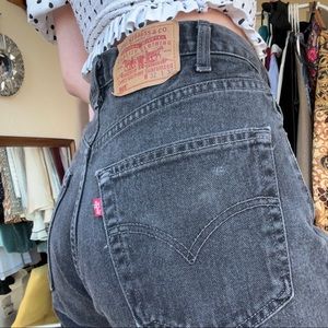 levi's 505 denim jeans, black